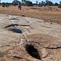 The rock holes