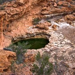 Chick Rockhole from above