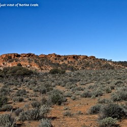 Breakaway just west of Bertha Creek