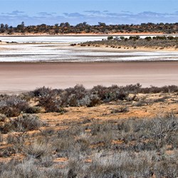 A very small section of Lake Rason