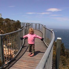 The short walk is easy and the views back towards Wineglass Bay