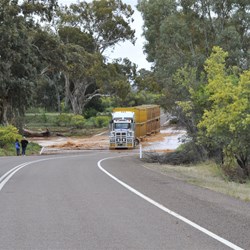Flash Flooding North of Hawker 2020