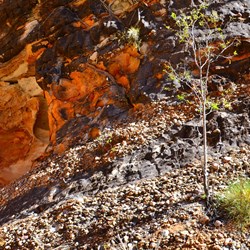 rocks at Echidna chasm