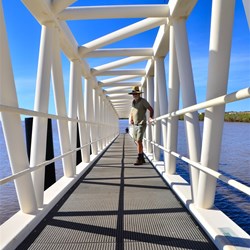jetty walkway at Wyndham