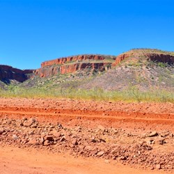 view from the Gibb River road near El Questro