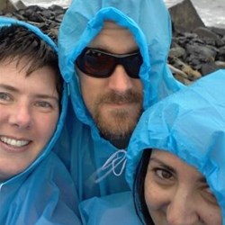 my carers Steve and Sil (I'm on the left)