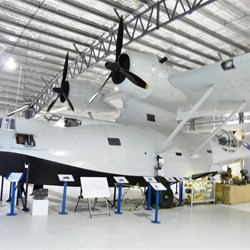 The Catalina Flying Boat A24-30at the Flying Boat Museum