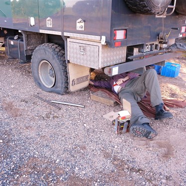 BUGGER!!!    It couldn't get any flatter.