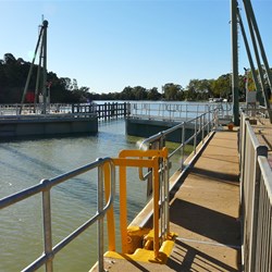 Lock 9 on the Murray River