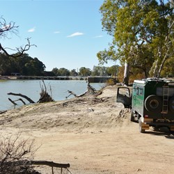Downstream of lock 9
