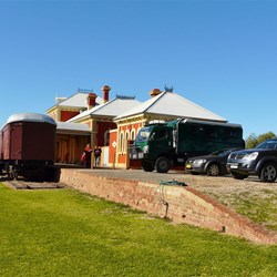 Dunera Museum at the old Hay Railway Station