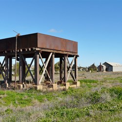 The Water Tower still stands