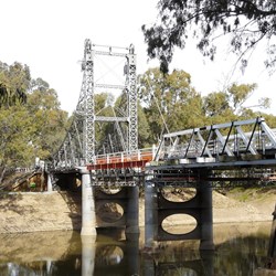 Carrathool Bridge enroute to Griffith (off the highway)