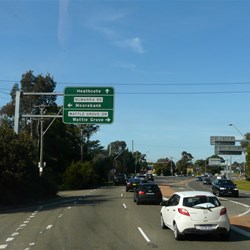 Back into Sydney traffic