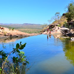 Infinity pool at Gunlom