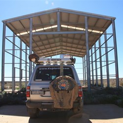 Sheltering in the decontamination shelter!