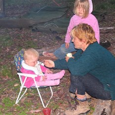 Happy campers at last!