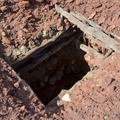 Old Copper Mine that dated back to 1906