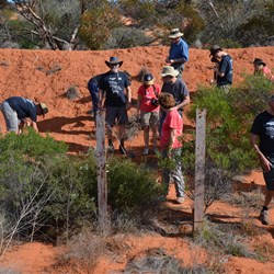 At the Maralinga Rifle Range