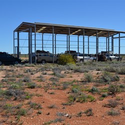 Lunch stop in the old Taranaki Decontamination Shed