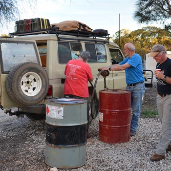 Robin can arrange Petrol if you need it