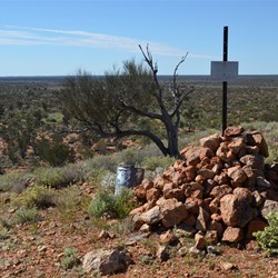Rock Cairn and Plaque on Observatory Hill