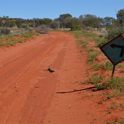There was even a road sign for one of the sharp corners