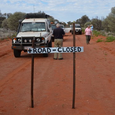 Without Robins help, permission would not have been given to travel these roads