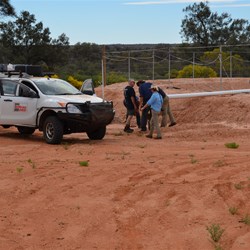 More pits out in the Great Victoria Desert - they were massive