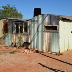 These are the only structures out on the Caravan Track