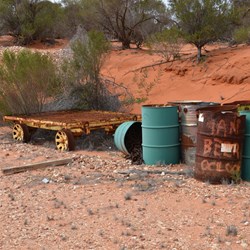 These were alongside the road