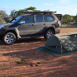 Our camp at Wynbring Rocks
