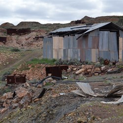 Old Tarcoola Gold Mine Ruins