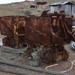 Old Machinery at Tarcoola Gold Mines