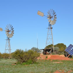 These old windmills have now been replaced with solar
