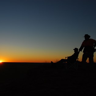 Sunset - Thomas bluff