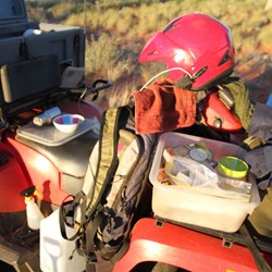 The quad becomes a table, hallstand, kitchen bench and wardrobe