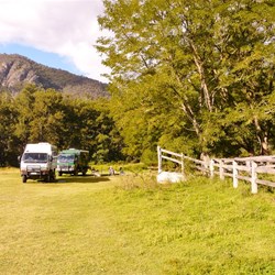 Near the Horse Yards in the Homestead Precinct