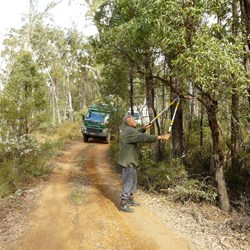 Enjoying the country on Limestone Ck Tk