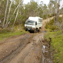 A very slippery section