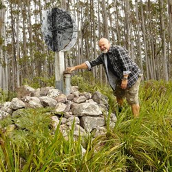Steve at Dampier Trig
