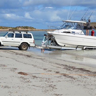 The Waters around Innes National Park are a fisherman's paradise 