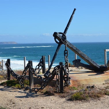 Learn about the many ships wrecks in the area