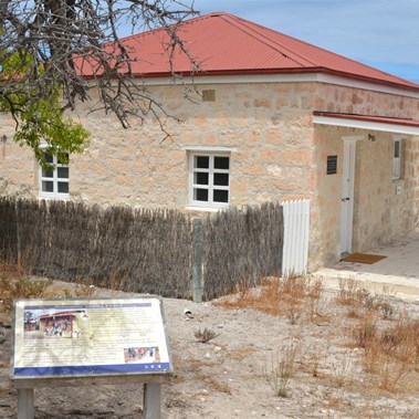 Some of the old buildings have been restored at Inneston 
