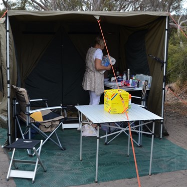 There are many great designated camp sites in the Park