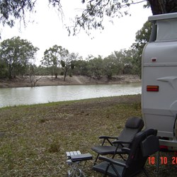  Camp site right on the river