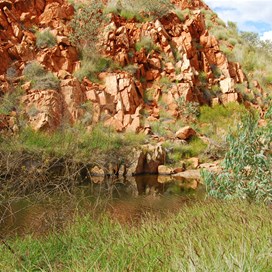 The narrow spit and the gorge