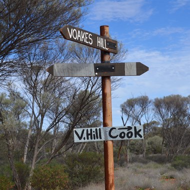 Where the BMR meets the Voakes Hill - Cook Road