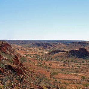A view north-west across the Throssells from above Camel Valley