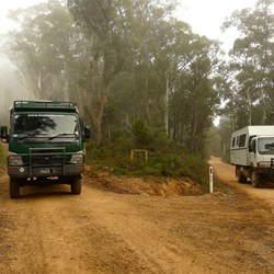 Intersection of McMillans Track & Collingwood Track